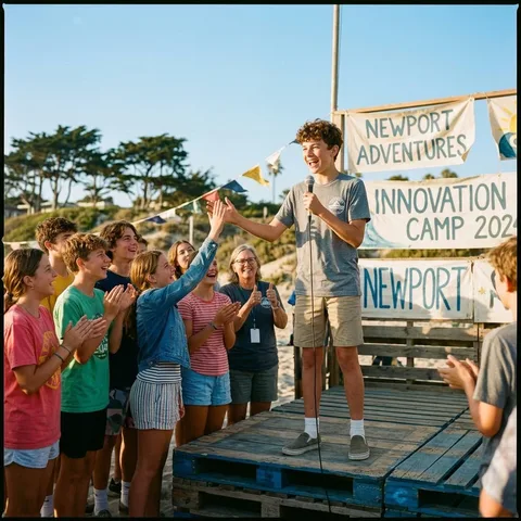 Confidence & Network at Young Entrepreneurs Camp